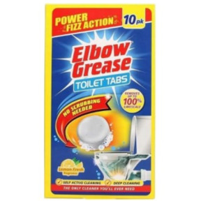 Таблетки для чищення унітаза Elbow Grease Лимон, 10 шт х 30 г